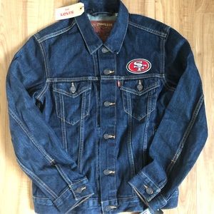 Levi’s SF 49ers Men’s Denim Trucker Jacket Size S
